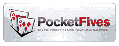 Pocket Fives Logo on a Transparent Banner
